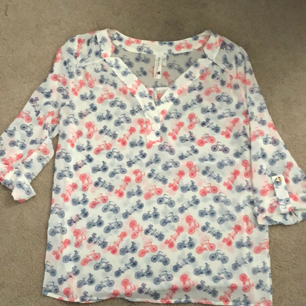 Sheer Bicycle Blouse